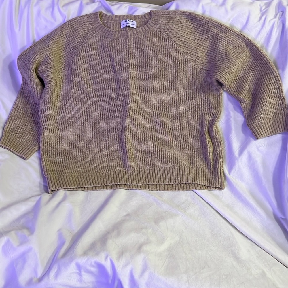 Old Navy Crew neck Ribbed knit sweater